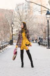 Winter in Ruffles and Plaid
