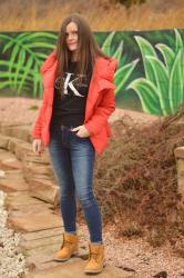 #Ootd - red jacket