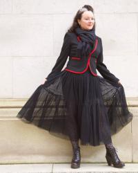 DIY Dior-inspired tulle skirt