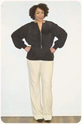 McCall's 7868 - Black Peachskin Tunic!