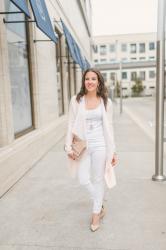 Blush Pink Cardigan + Happy New Year