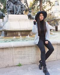 Look de Invierno con sombrero