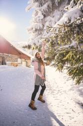 CRISP AND SNOWY AFTERNOON AT VITOSHA MOUNTAIN