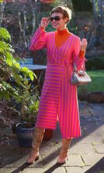 Neon Pink and Orange | SS19 Trends | Bold Winter outfit