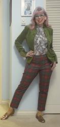 Snazzy Plaid and Ruffles and Velvet. And Sparkles.