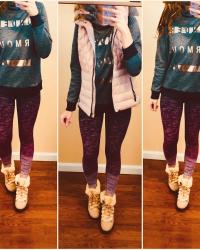 Athleisure Wear with Booties