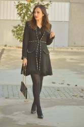 Black coat