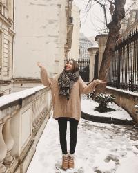 Snow in Paris