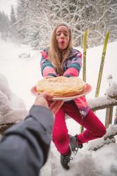 Recette de crêpes avec Bonne Maman