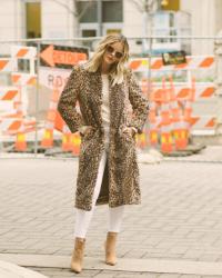 Wintertime Neutrals + Leopard