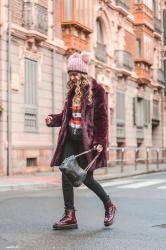 Look con botas estilo Dr Martens