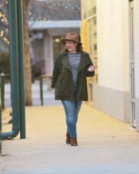 What I Wore: cabi Expedition Jacket