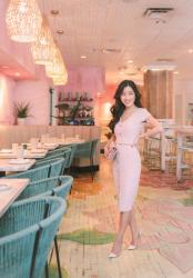 Belted Sheath Dress at Citrus and Salt Boston