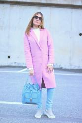 Outfit moda invernale pastello – Pastel colours fashion outfit (Blogger Style)