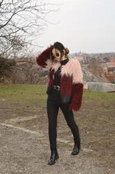 How to style | Faux fur jacket #winterchic