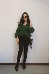 Look do dia: Blusa verde 