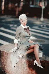 Fifties at Flatiron || Gray Maisel Inspired Swing Dress