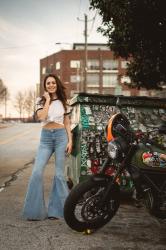 Ringer Tee & Bell Bottoms