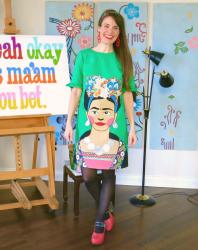 DIY: Applique Frida Kahlo Dress