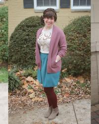 Throwback Thursday: Teal Skirt