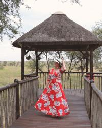 Floral Maxi in the Bush