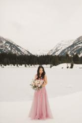 Winter Formal Engagement Photos at Gold Creek Pond