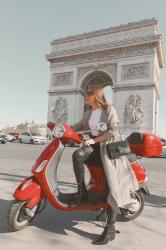 ON THE ROAD IN PARIS