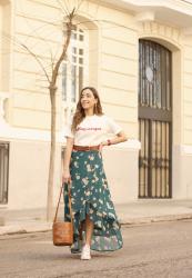 Floral Maxi Skirt