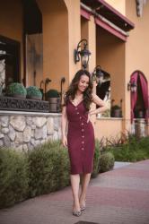 Spring Dress For Under $32 + Comfortable Leopard Pumps