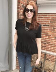 Peplum love, Happy Spring!!
