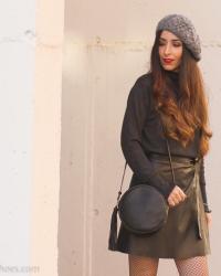Tendencias Streetstyle: Ideas para combinar una falda mini de cuero