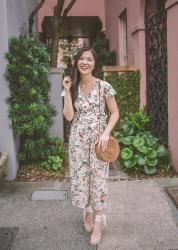 Floral Jumpsuit in Charleston