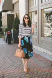 One Skirt, Three Ways: Pleated Skirt Edition