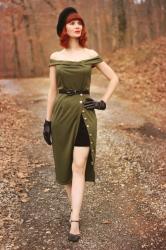 Dropship-Clothes Military Style Dress