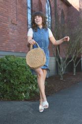 Chambray Dress with Aventura