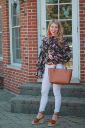 Paisley Ruffle Top & Confident Twosday Linkup 