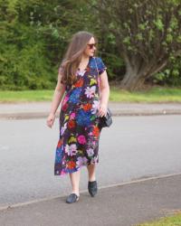 Pazuki Chelsea Flower Print Dress