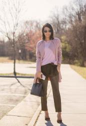 Spring Vibes in Pink & Olive