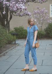 Spring Staple: A Chambray Jumpsuit