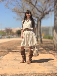 Vestido Safari Eva Trends