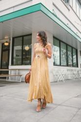 Yellow Maxi Dress