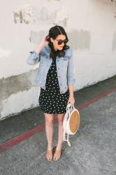 Polka Dots + Denim