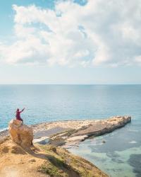 Je fais le tour de Gozo en trail running (50km) !