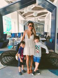 Single Mom Traveling with Kids & Royalton Cancun