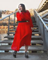 Idée de look St Valentin en rouge