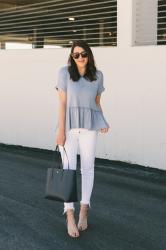 Under $30: Peplum Tee