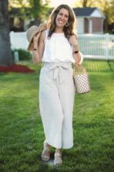 Thursday Fashion Files Link Up #209 – Styling these Paper Bag Pants for the Spring