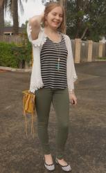 Weekday Wear Linkup! Striped Tanks Worn 2 Ways: In The Office, Casually