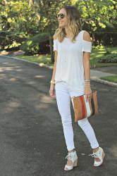 5 WAYS TO STYLE WHITE JEANS