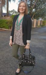 Weekday Wear Linkup! Sleeveless Tanks And Colourful Pants: Business Casual Autumn Style
